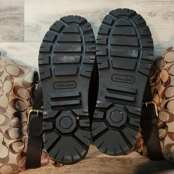 Coach Signature Snow/Rain Boots - Picture 9 of 9